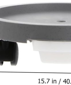 Movable Flowerpot Tray with Water Catcher and Wheels for Plants 2