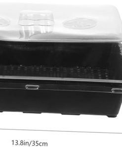 5 Pack Garden Trays for Plant Germination with Lid and Stand 2