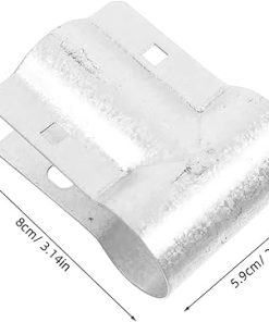 Kisangel 10 Pack Greenhouse Joint Rail Clamps Sturdy Durable Design 2