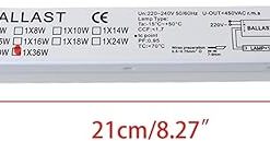 36W T8 Electronic Ballast for 220-240V AC Fluorescent Lamps 2