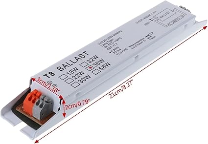36W T8 Electronic Ballast for 220-240V AC Fluorescent Lamps 2 36W T8 Electronic Ballast for 220-240V AC Fluorescent Lamps - Image 2