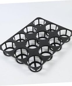 5Pcs Round Hole Plant Holder Trays for Germination and Growth 2