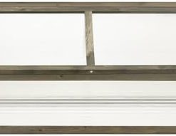 SKM Greenhouse Grey Firwood 114x80x50 cm Weight 19 KG 2