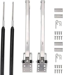 2PCS Solar Greenhouse Window Opener Aluminum Alloy Vent for Farm