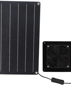 Solar Powered 20W Exhaust Ventilation Fan for Greenhouses and Sheds Solar Powered 20W Exhaust Ventilation Fan for Greenhouses and Sheds