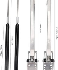 2PCS Solar Greenhouse Vent Opener, Aluminum Alloy, Easy Install 2