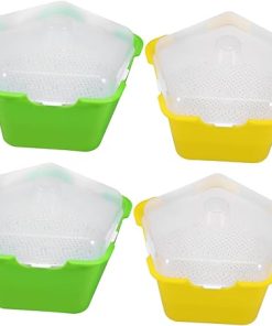 Reusable Seedling Trays with Lid for Indoor Gardening and Transplanting Reusable Seedling Trays with Lid for Indoor Gardening and Transplanting