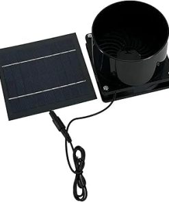 Solar Exhaust Fan Set for Home RV Greenhouse Energy Saving 5W 6V Solar Exhaust Fan Set for Home RV Greenhouse Energy Saving 5W 6V