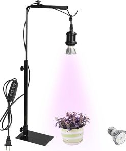 Adjustable 15 Feet Indoor Plant Grow Light with Timer and Cord Adjustable 15 Feet Indoor Plant Grow Light with Timer and Cord
