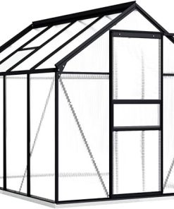 Durable Aluminum Greenhouse with Base Frame for Hobby Gardening