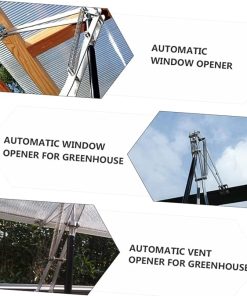 Automatic Greenhouse Window Openers Vent Kit for 15-25 Degrees Celsius 2