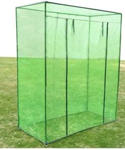 Greenhouse Grow House Steel Frame PVC 67 Inch Rectangle for Plants