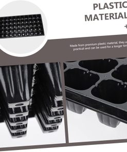 10 Pack Germination Trays for Flowers Vegetables and Planting 2