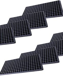 200 Cell Starter Planting Tray Set for Easy Vegetable and Flower Gardening