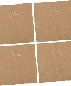 TOYANDONA 4 Pack Jute Seedling Pads for Microgreens Watering Tray