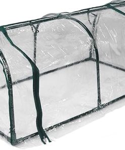 Mini Garden Greenhouse Pipe Transparent Weatherproof Cover for Plants 2