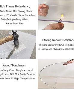 Polycarbonate Panel Roofing Sheets for Greenhouses Easy to Cut 2