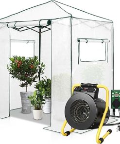 Eagle Peak 6×4 Portable Pop Up Greenhouse with 1500W Heater