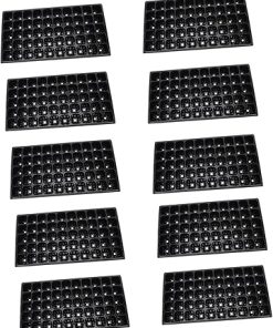 10 Pack Thick Plant Germination Trays for Easy Plant Starts