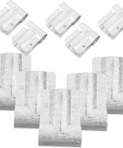 House Joint Rail Clamp Set for Greenhouse T-Pipe Connectors 32 Tubes