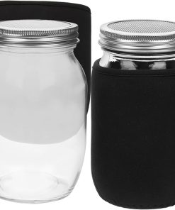 SUPVOX Sprouting Jar Lids Indoor Kit for Broccoli and Alfalfa Seeds