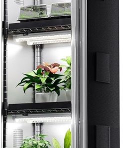 Spider Farmer Plant Stand with Light Tent Cover and G4500 LED Grow Light 2