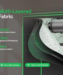 VIVOSUN 24x24x48 Grow Tent and AeroStream Smart Wi-Fi Humidifier 2