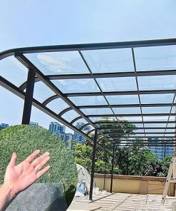 Clear Polycarbonate Sheets for Weather-Resistant Greenhouse Roofing Clear Polycarbonate Sheets for Weather-Resistant Greenhouse Roofing